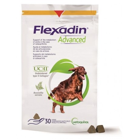 FLEXADIN ADVANCED VÉTOQUINOL 30 TAVOLETTE MASTICABILI