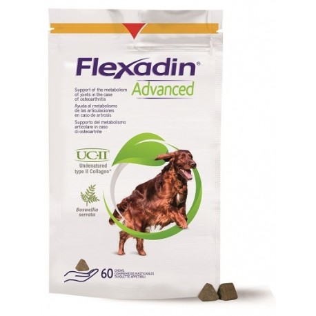 FLEXADIN ADVANCED VÉTOQUINOL 60 TAVOLETTE MASTICABILI