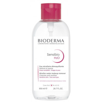 BIODERMA SENSIBIO H2O ACQUA MICELLARE VISO E OCCHI PELLI SENSIBILI 850ML