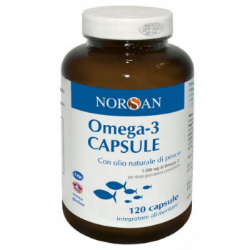 NORSAN OMEGA 3 INTEGRATORE PER IL CUORE 120 CAPSULE