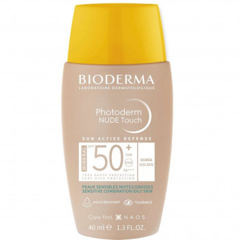 BIODERMA PHOTODERM PROTEZIONE VISO NUDE TOUCH DORÉE SPF50+ 40ML