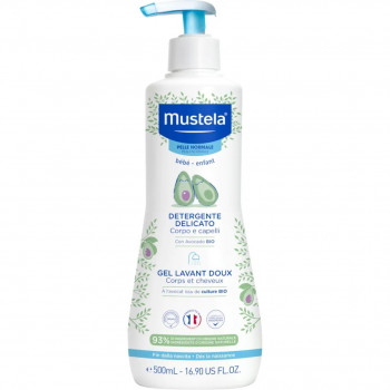 MUSTELA DETERGENTE DELICATO CORPO E CAPELLI AZIONE LENITIVA 500ML