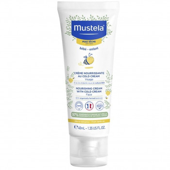 MUSTELA CREMA VISO NUTRIENTE NEONATI E BAMBINI 40ML