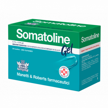 SOMATOLINE GEL 0,1% + 0,3% ANTICELLULITE 30 BUSTINE 10G