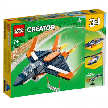 LEGO 31126 JET SUPERSONICO