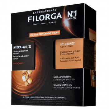 FILORGA COFANETTO SOLARE HYDRA AOX + UV BRONZE FACE SPF50+