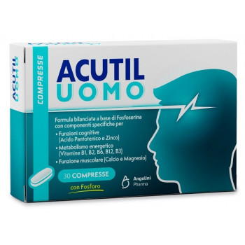 ACUTIL UOMO INTEGRATORE MEMORIA E CONCENTRAZIONE 30CPR