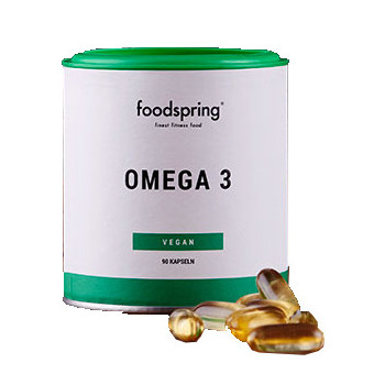 FOODSPRING OMEGA 3 INTEGRATORE FUNZIONE CELEBRALE E VISTA 90 CPS