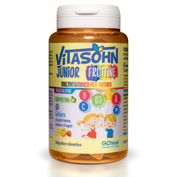 VITASOHN JUNIOR CHOCO POWER MULTIVITAMINICO BAMBINI 60 CONFETTI