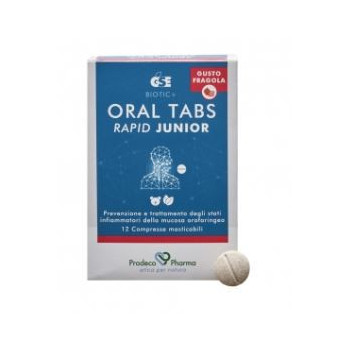 GSE ORAL TABS RAPID JUNIOR FRAGOLA 12 COMPRESSE