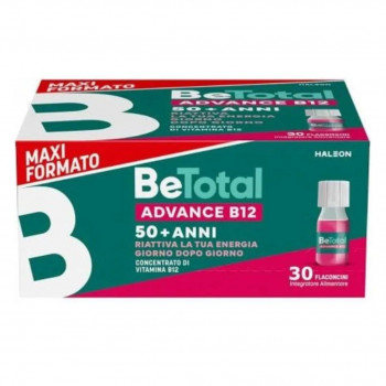 BETOTAL ADVANCE B12 INTEGRATORE VITAMINA B12 50 ANNI+ 30 FLACONCINI