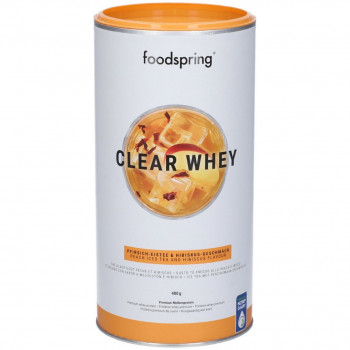 FOODSPRING CLEAR WHEY TÈ ALLA PESCA E IBISCO 480G