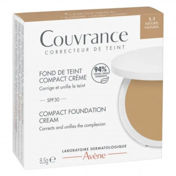 AVÈNE COUVRANCE FONDOTINTA COMPATTO IN CREMA COLORE NATURALE 8,5G