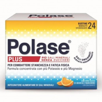 POLASE PLUS INTEGRATORE SALI MINERALI SENZA ZUCCHERI 24 BUSTINE