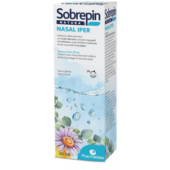 SOBREPIN NATURA NASAL IPER SOLUZIONE SALINA IPERTONICA 30ML