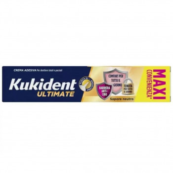 KUKIDENT ULTIMATE MAXI CREMA ADESIVA DENTIERA SAPORE NEUTRO 57G