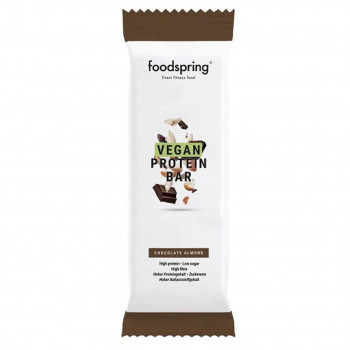 FOODSPRING VEGAN PROTEIN BAR BARRETTA CIOCCOLATO MANDORLA 60G