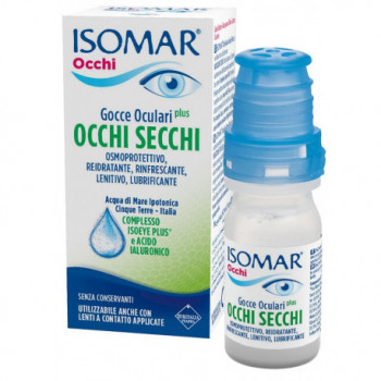 ISOMAR OCCHI SECCHI PLUS GOCCE OCULARI ACIDO IALURONICO 0,20% 10 ML