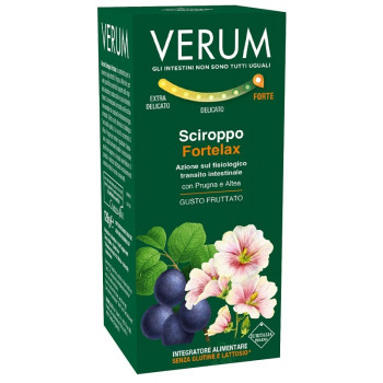 VERUM FORTELAX SCIROPPO FRUTTATO 126 G NEW