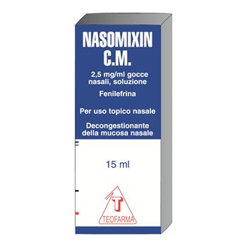 NASOMIXIN C.M. 2,5 MG/ML GOCCE NASALI, SOLUZIONE