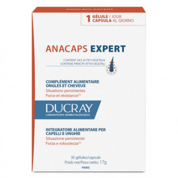 DUCRAY ANACAPS EXPERT CAPELLI E UNGHIE 30 CAPSULE