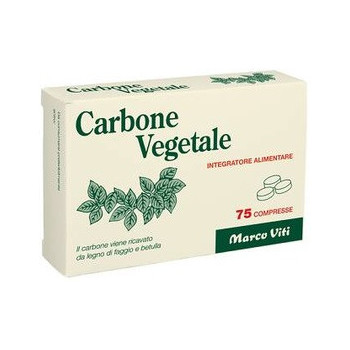 CARBONE VEGETALE 75 COMPRESSE