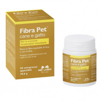 FIBRA PET FLACONE 50 COMPRESSE