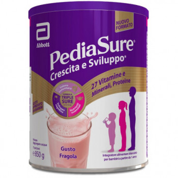 PEDIASURE CRESCITA&SVILUPPO FRAGOLA 850 G