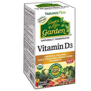 SOURCE OF LIFE GARDEN VITAMINA D3 5000 60 CAPSULE VEGANE