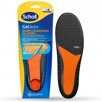 SCHOLL GELACTIV SOLETTE IN GEL PER SCARPE DA LAVORO TAGLIA L