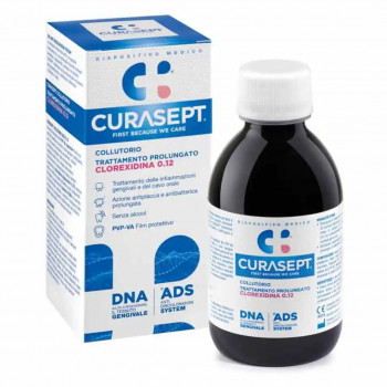 CURASEPT COLLUTORIO CON CLOREXIDINA 0.12 CON ADS 200ML