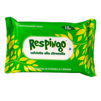 RESPINGO SALVIETTE CITRONELLA 15 PEZZI