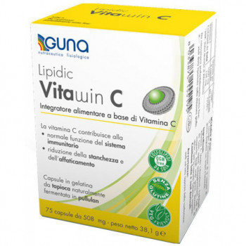 LIPIDIC VITAWIN C - VITAMINA C 75 CAPSULE