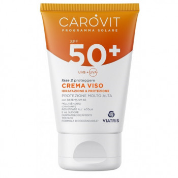 CAROVIT PROGRAMMA SOLARE CREMA VISO SPF50+ 50 ML