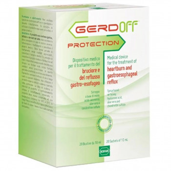 SOFAR GERDOFF PROTECTION BRUCIORE E REFLUSSO 20 BUSTINE 10ML