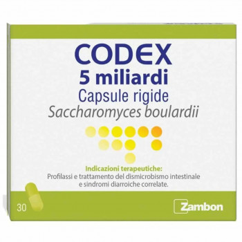 CODEX 5 MILIARDI CAPSULE RIGIDE 30 CAPSULE